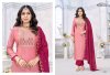 Jamaina By Vishnu Roman Silk Dress Material 